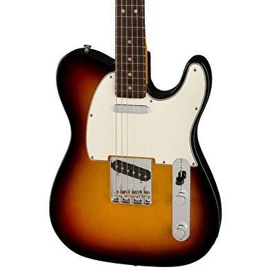 Fender American Vintage II 1963 Telecaster Gülağacı Klavvye 3-Color Sunburst Elektro Gitar