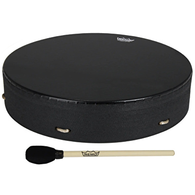 REMO E1-1314-BE Bahia Black Earth 14" Buffalo Drum