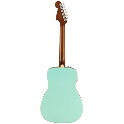 Fender Malibu Player Ceviz Klavye Aqua Splash Elektro Akustik Gitar