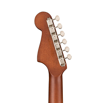 Fender Malibu Player Ceviz Klavye Natural Elektro Akustik Gitar