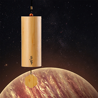 YOGIXO YGX-HLURC9-2 Jüpiter Gezegeni Bambu Rüzgar Çanı 9 Nota