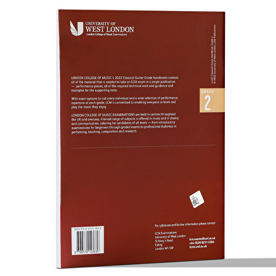 London College of Music Classical Guitar Handbook 2022: Grade 2