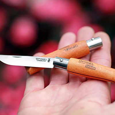 OPINEL Ahşap Kutulu 10'lu Karbon Çelik Çakı Seti