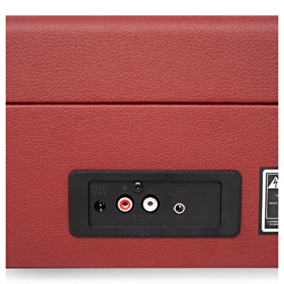 CROSLEY CR8017B-BUR Voyager Kırmızı Bluetooth Plakçalar