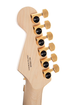 Charvel Pro Mod DK24 HH Mahogany  Quilt Maple Top Floyd Rose Akçaağaç Klavye Dark Amber Elektro Gitar
