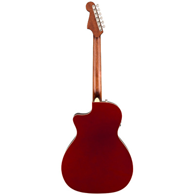 Fender Newporter Player Ceviz Klavye Candy Apple Red Elektro Akustik Gitar