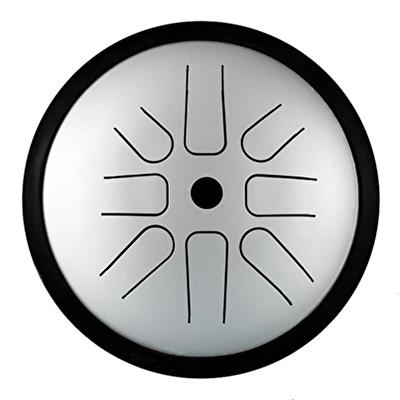 YOGIXO Tongue Drum 8 Notalı 6″ Gümüş Gri