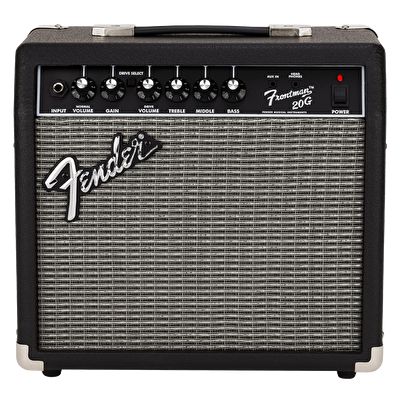 Fender Frontman 20G Black Elektro Gitar Amfisi