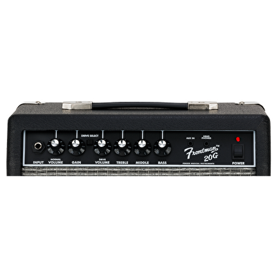 Fender Frontman 20G Black Elektro Gitar Amfisi