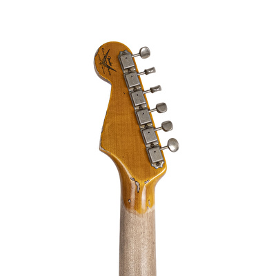 Fender Custom Shop Limited Edition 1961 Stratocaster Akçaağaç Klavye Super Heavy Relic Super Faded Aged 3 Ton Sunburst Elektro Gitar