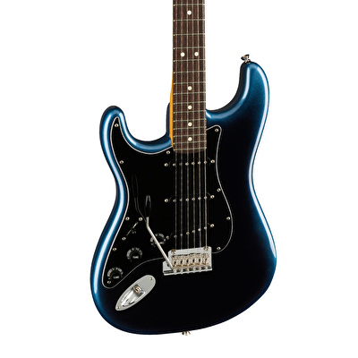 Fender American Professional II Stratocaster Gülağacı Klavye Dark Night Solak Elektro Gitar