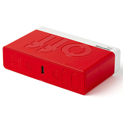 LEXON x Pantone Flip Klasik Şarj Edilebilir Alarm Saat Kırmızı