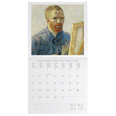 LEGAMI Duvar Takvimi 2025 - Sanat - Vincent Van Gogh