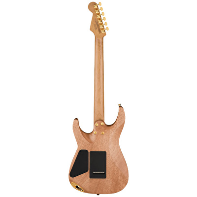 Charvel Pro Mod DK22 SSS 2 Point Tremolo Karamelize Akçaağaç Klavye Mahogany Walnut Top Natural Elektro Gitar