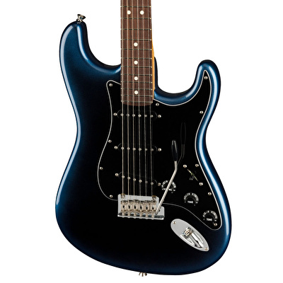 Fender American Professional II Stratocaster Gülağacı Klavye Dark Night Elektro Gitar