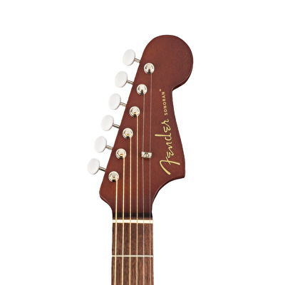 Fender Sonoran Mini Ceviz Klavye Natural Akustik Gitar(GigBag Dahil)