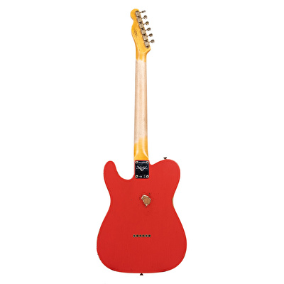 FENDER Custom Shop 1964 Telecaster Relic Aged Fiesta Red Elektro Gitar