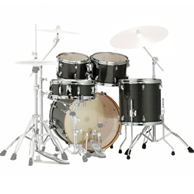 TAMA CK50RS-MGD - Superstar Classic Maple  Midnight Gold Sparkle 5 Parça (20B/10T/12T/14F/14S) Akustik Davul Seti