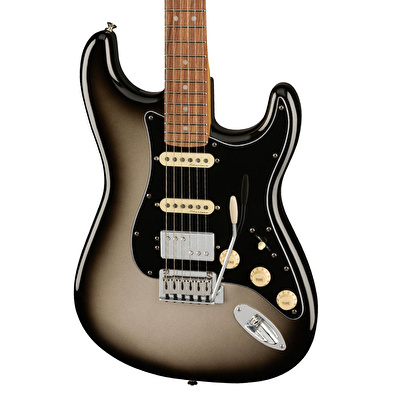 Fender Player Plus Stratocaster HSS Pau Ferro Klavye Silverburst w/Bag Elektro Gitar