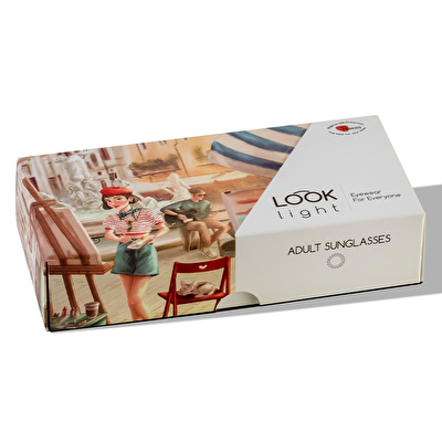 LOOKLIGHT Ashton N-Type Pink Amber Pink Degrade Gözlük