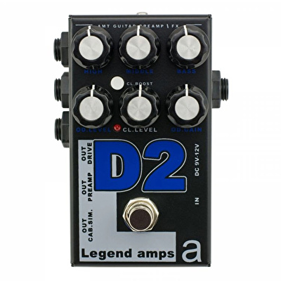AMT Electronics D-2 Legend Amp Series Preamp (Diezel)