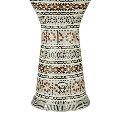 GEF ELFAN M22-6225 Gerçek Sedef Darbuka 22 cm