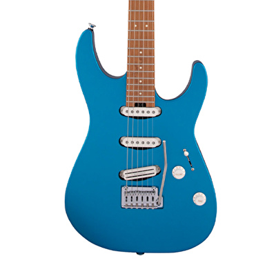 Charvel Pro Mod DK22 SSS 2 Point Tremolo Karamelize Akçaağaç Klavye Electric Blue Elektro Gitar