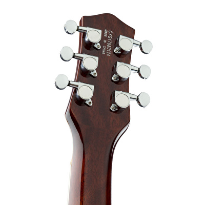Gretsch G5220 Electromatic Jet Siyah Ceviz Klavye BroadTron Manyetikler V Stoptail Black Elektro Gitar