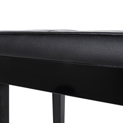 KOZMOS KPB-014-BKP Parlak Siyah Piyano Taburesi