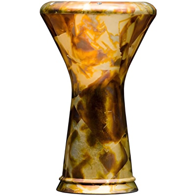 GEF ELFAN G22-6400 Altın&Gümüş Renk Kaplamalı Darbuka 22 cm