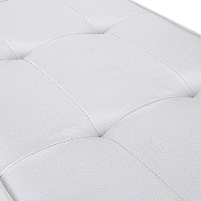 KOZMOS KPB-014-WHP Parlak Beyaz Piyano Taburesi