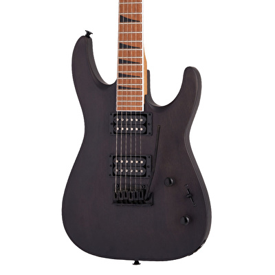 Jackson JS Serisi Dinky Arch Top JS24 DKAM Karamelize Akçaağaç Klavye Black Stain Elektro Gitar