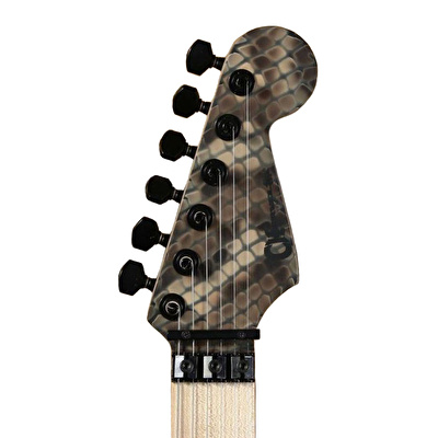 Charvel Warren DeMartini Artist Serisi San Dimas Akçaağaç Klavye Snakeskin Elektro Gitar