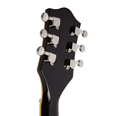 Gretsch G5622 Electromatic Center Block Double-Cut w/V-Stoptail Laurel Klavye Black Gold Elektro Gitar