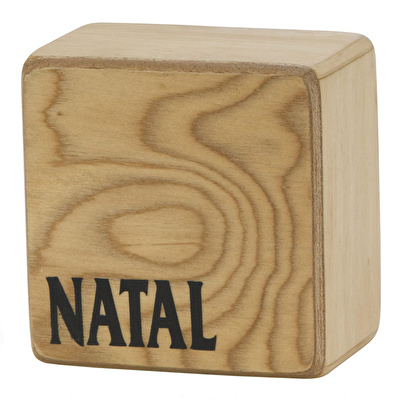 NATAL WSK-SQ-MB Square Shaker - Mucha Burl