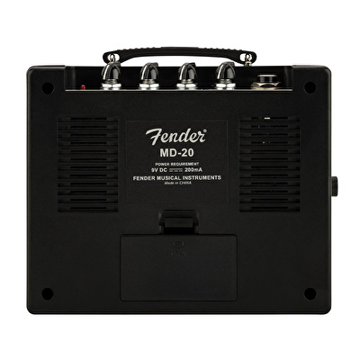 Fender Mini Deluxe MD-20 Mini Pilli Siyah Gitar Amfisi