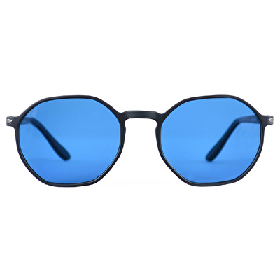 LOOKlight Santorini Matte Black Blue Gözlük