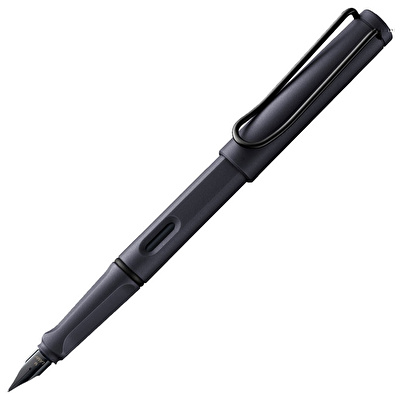 LAMY Safari Dolma Kalem Metal Klips M Uç Steel Black