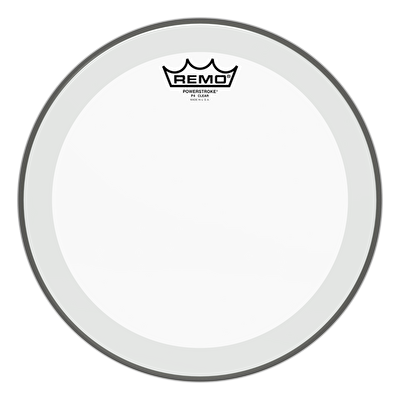 REMO P4-0312-BP- Powerstroke® P4 Şeffaf 12" Davul Derisi