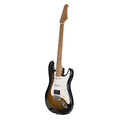 Xotic California Classic XSCPRO-2/3378 Roasted Flame Akçaağaç Sap 2 Tone Burst Elektro Gitar