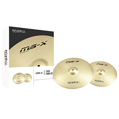 İSTANBUL AGOP IMSXMS MS-X 2'li Zil Seti (14HH/16CR)