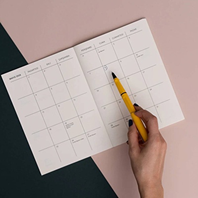 PAPER STREET 2026 Haftalık Ajanda - Geo