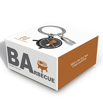 METALMORPHOSE Barbekü Tavuk Anahtarlık