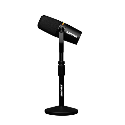 Shure MV7+-K-BNDL XLR/USB Gaming, Podcast ve Standlı Kayıt Mikrofonu Paketi