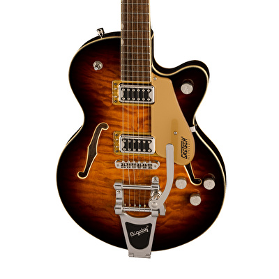 Gretsch G5655T-QM Electromatic Centerblock Jr Quilt Maple Top Sweet Tea Elektro Gitar