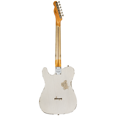 Fender Custom Shop Limited Edition 51 HS Telecaster Heavy Relic Akçaağaç Klavye Aged White Blonde Elektro Gitar