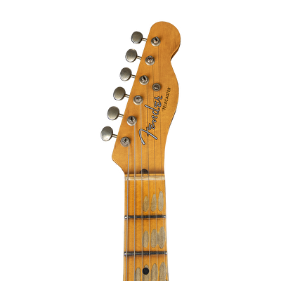 Fender Custom Shop Limited Edition 51 HS Telecaster Heavy Relic Akçaağaç Klavye Aged White Blonde Elektro Gitar