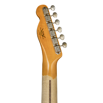 Fender Custom Shop Limited Edition 51 HS Telecaster Heavy Relic Akçaağaç Klavye Aged White Blonde Elektro Gitar