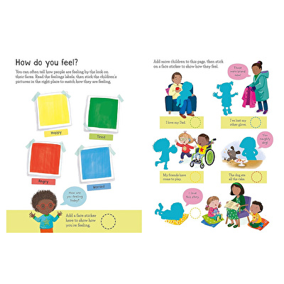 USB - First Sticker Book Feelings