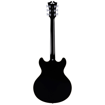 Dangelico DAPDCBLFCS Premier DC Black Flake Elektro Gitar